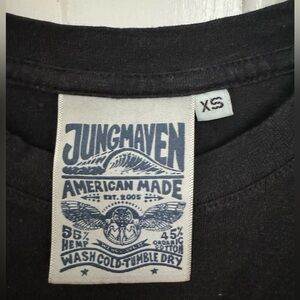 Jungmaven hemp & organic cotton T shirt (unisex sizing)